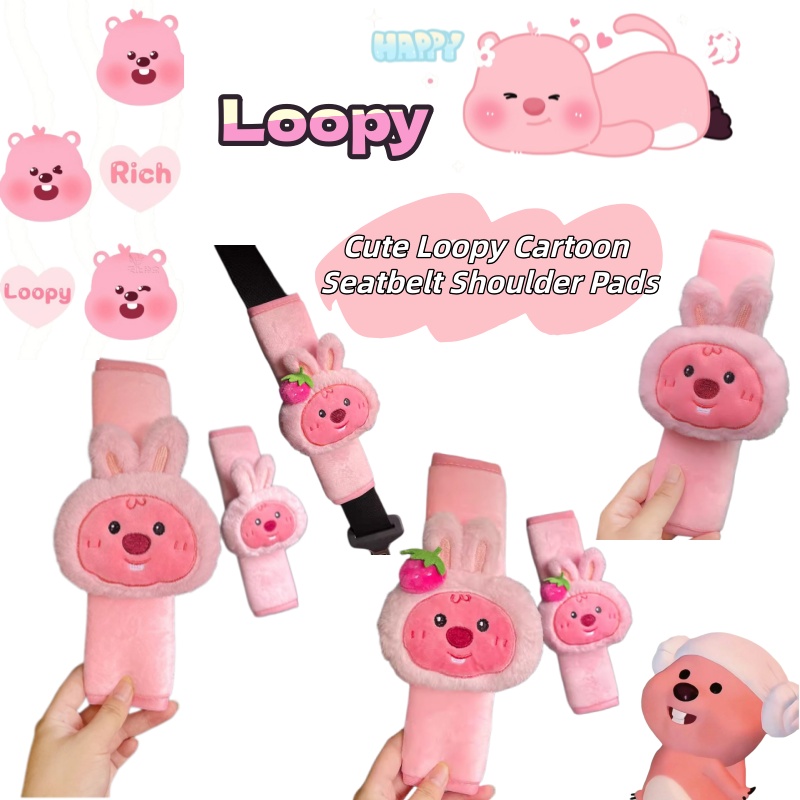 Supply Event - Pelúcia fofa de castor Loopy, boneco