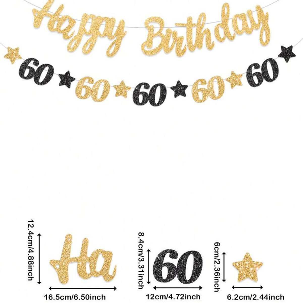Decoração de Festa de Aniversá - Party Banner Gold avaliação e preço