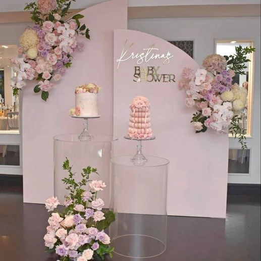 Mesa de sobremesa bolo suporte - Dessert Table Backdrop avaliação e preço