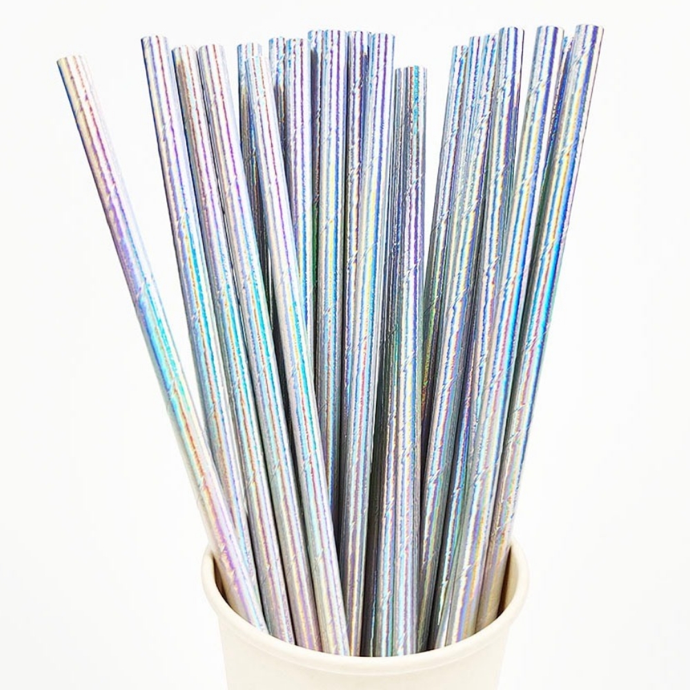 Palhas de papel rosa e ouro, 2 - Paper Straw Color avaliação e preço