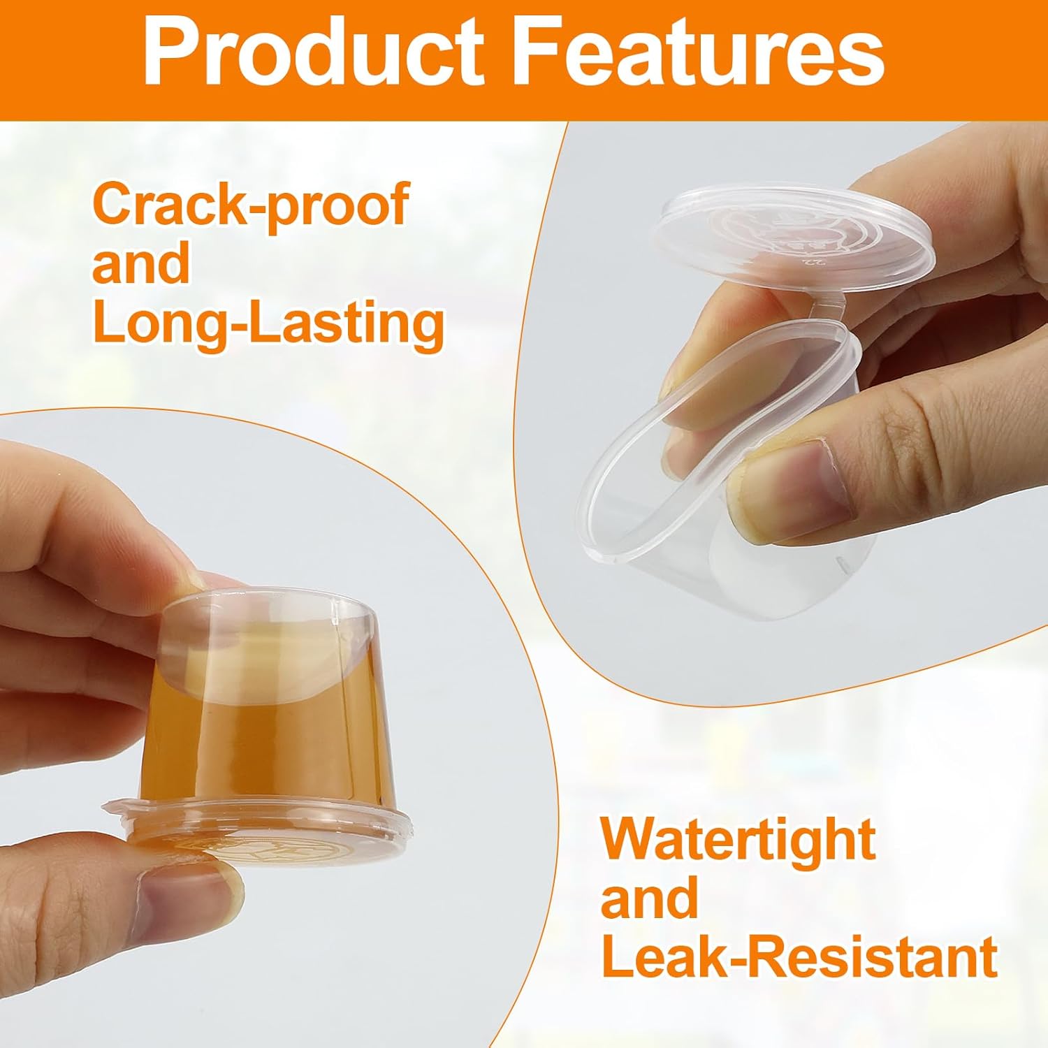 Copos de Plástico Transparente - Plastic Cup 50Pcs avaliação e preço
