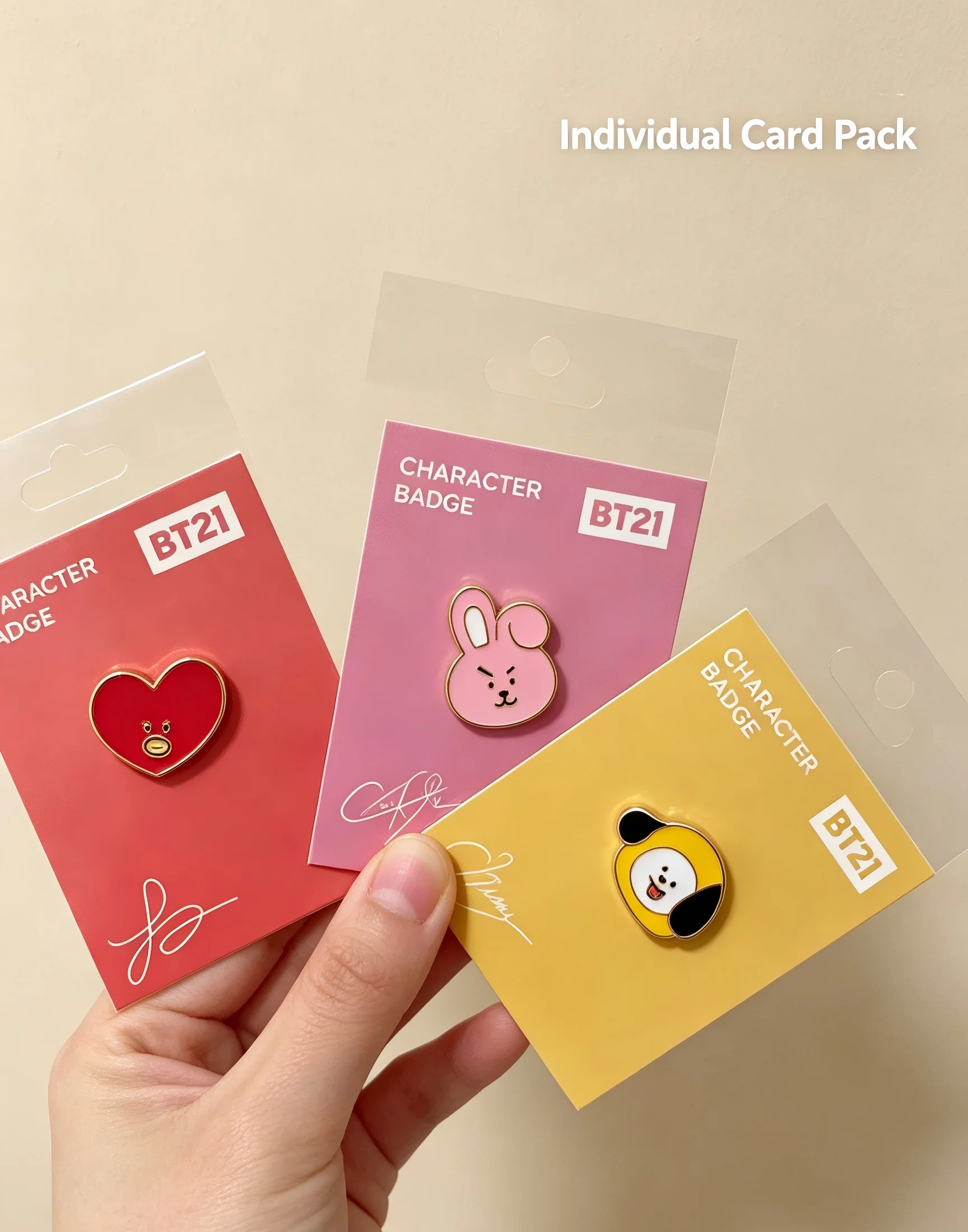 Broches de metal BT21 com pers - Supply Event avaliação e preço
