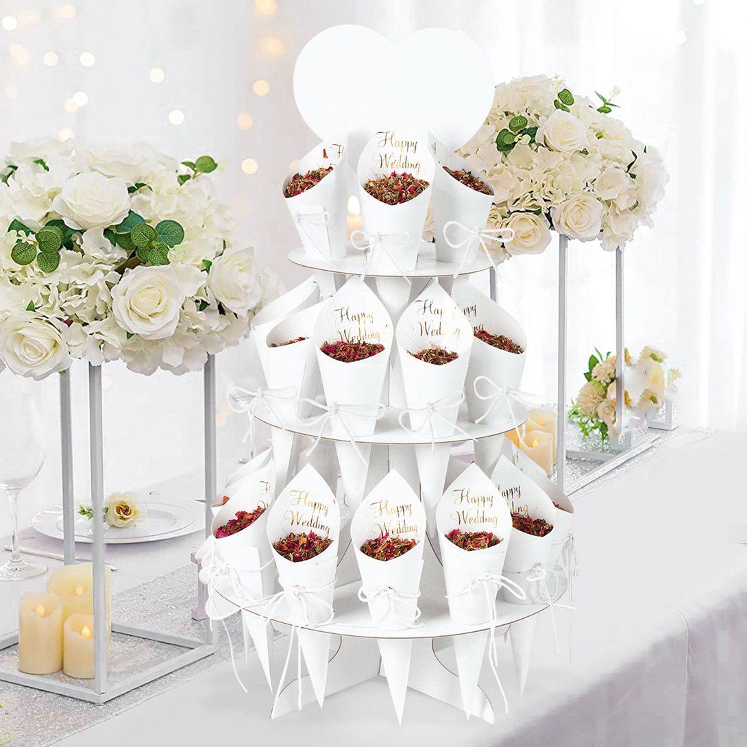 Confetti Paper Cones Holder Bo - Cotton Candy Cone avaliação e preço